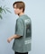RVCA(ルーカ)半袖Tシャツ バックプリント オーバーサイズ BF041-250 BF041250/ユニセックス メンズ ムラサキスポーツ