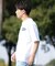 RVCA(ルーカ)半袖Tシャツ バックプリント オーバーサイズ BF041-252 BF041252/ユニセックス メンズ ムラサキスポーツ