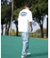 RVCA(ルーカ)半袖Tシャツ バックプリント オーバーサイズ BF041-252 BF041252/ユニセックス メンズ ムラサキスポーツ