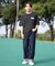 RVCA(ルーカ)半袖Tシャツ バックプリント オーバーサイズ BF041-252 BF041252/ユニセックス メンズ ムラサキスポーツ