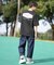 RVCA(ルーカ)半袖Tシャツ バックプリント オーバーサイズ BF041-252 BF041252/ユニセックス メンズ ムラサキスポーツ