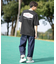 RVCA(ルーカ)半袖Tシャツ バックプリント オーバーサイズ BF041-252 BF041252/ユニセックス メンズ ムラサキスポーツ