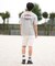 RVCA(ルーカ)半袖Tシャツ バックプリント オーバーサイズ BF041-252 BF041252/ユニセックス メンズ ムラサキスポーツ