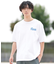 RVCA(ルーカ)半袖Tシャツ バックプリント オーバーサイズ BF041-254 BF041254/ユニセックス メンズ ムラサキスポーツ