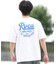 RVCA(ルーカ)半袖Tシャツ バックプリント オーバーサイズ BF041-254 BF041254/ユニセックス メンズ ムラサキスポーツ