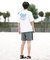 RVCA(ルーカ)半袖Tシャツ バックプリント オーバーサイズ BF041-254 BF041254/ユニセックス メンズ ムラサキスポーツ
