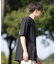 RVCA(ルーカ)半袖Tシャツ バックプリント オーバーサイズ BF041-254 BF041254/ユニセックス メンズ ムラサキスポーツ