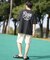 RVCA(ルーカ)半袖Tシャツ バックプリント オーバーサイズ BF041-254 BF041254/ユニセックス メンズ ムラサキスポーツ