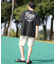 RVCA(ルーカ)半袖Tシャツ バックプリント オーバーサイズ BF041-254 BF041254/ユニセックス メンズ ムラサキスポーツ