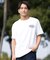 RVCA(ルーカ)半袖Tシャツ バックプリント オーバーサイズ BF041-256 BF041256/ユニセックス メンズ ムラサキスポーツ