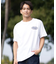 RVCA(ルーカ)半袖Tシャツ バックプリント オーバーサイズ BF041-256 BF041256/ユニセックス メンズ ムラサキスポーツ