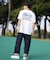 RVCA(ルーカ)半袖Tシャツ バックプリント オーバーサイズ BF041-256 BF041256/ユニセックス メンズ ムラサキスポーツ