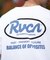 RVCA(ルーカ)半袖Tシャツ バックプリント オーバーサイズ BF041-256 BF041256/ユニセックス メンズ ムラサキスポーツ