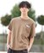 RVCA(ルーカ)半袖Tシャツ バックプリント オーバーサイズ BF041-256 BF041256/ユニセックス メンズ ムラサキスポーツ