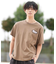 RVCA(ルーカ)半袖Tシャツ バックプリント オーバーサイズ BF041-256 BF041256/ユニセックス メンズ ムラサキスポーツ