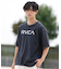 RVCA(ルーカ)半袖Tシャツ フロントプリント オーバーサイズ BF041-261 BF041261/ユニセックス メンズ ムラサキスポーツ
