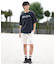 RVCA(ルーカ)半袖Tシャツ フロントプリント オーバーサイズ BF041-261 BF041261/ユニセックス メンズ ムラサキスポーツ