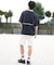 RVCA(ルーカ)半袖Tシャツ フロントプリント オーバーサイズ BF041-261 BF041261/ユニセックス メンズ ムラサキスポーツ