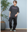 RVCA(ルーカ)半袖Tシャツ フロントプリント オーバーサイズ BF041-261 BF041261/ユニセックス メンズ ムラサキスポーツ