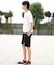 RVCA(ルーカ)半袖Tシャツ ポケットTシャツ ポケT オーバーサイズ BF041-262 BF041262/ユニセックス メンズ ムラサキスポーツ