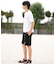 RVCA(ルーカ)半袖Tシャツ ポケットTシャツ ポケT オーバーサイズ BF041-262 BF041262/ユニセックス メンズ ムラサキスポーツ