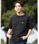 RVCA(ルーカ)半袖Tシャツ ポケットTシャツ ポケT オーバーサイズ BF041-262 BF041262/ユニセックス メンズ ムラサキスポーツ