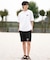 RVCA(ルーカ)半袖Tシャツ バックプリント オーバーサイズ BF041-265 BF041265/ユニセックス メンズ ムラサキスポーツ