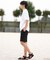 RVCA(ルーカ)半袖Tシャツ バックプリント オーバーサイズ BF041-265 BF041265/ユニセックス メンズ ムラサキスポーツ