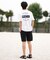 RVCA(ルーカ)半袖Tシャツ バックプリント オーバーサイズ BF041-265 BF041265/ユニセックス メンズ ムラサキスポーツ