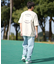 RVCA(ルーカ)半袖Tシャツ バックプリント オーバーサイズ BF041-265 BF041265/ユニセックス メンズ ムラサキスポーツ