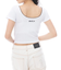 RVCA(ルーカ)半袖Tシャツ スリムフィット クロップド丈 2WAY リブ素材 BF043-210 BF043210/レディース ムラサキスポーツ