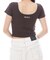 RVCA(ルーカ)半袖Tシャツ スリムフィット クロップド丈 2WAY リブ素材 BF043-210 BF043210/レディース ムラサキスポーツ