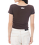 RVCA(ルーカ)半袖Tシャツ スリムフィット クロップド丈 2WAY リブ素材 BF043-210 BF043210/レディース ムラサキスポーツ