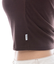 RVCA(ルーカ)半袖Tシャツ スリムフィット クロップド丈 2WAY リブ素材 BF043-210 BF043210/レディース ムラサキスポーツ