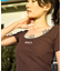 RVCA(ルーカ)半袖Tシャツ スリムフィット クロップド丈 2WAY リブ素材 BF043-210 BF043210/レディース ムラサキスポーツ