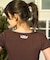 RVCA(ルーカ)半袖Tシャツ スリムフィット クロップド丈 2WAY リブ素材 BF043-210 BF043210/レディース ムラサキスポーツ