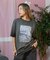 ROXY(ロキシー)半袖Tシャツ ビッグシルエットTシャツ RST251074/レディース ムラサキスポーツ