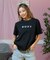 ROXY(ロキシー)半袖 Tシャツ シンプルロゴTシャツ RST251088/レディース ムラサキスポーツ