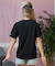 ROXY(ロキシー)半袖 Tシャツ シンプルロゴTシャツ RST251088/レディース ムラサキスポーツ