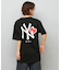 【ムラサキスポーツ限定】NEW ERA(ニューエラ)半袖 Tシャツ バックプリント  MLB オーバーサイズ  14670936/レディース ムラサキスポーツ