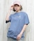X-girl(エックスガール)半袖Tシャツ バックプリント 豹柄 レオパード LEOPARD OVAL LOGO S S TEE  105251011029/レディース ムラサキスポーツ