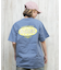 X-girl(エックスガール)半袖Tシャツ バックプリント 豹柄 レオパード LEOPARD OVAL LOGO S S TEE  105251011029/レディース ムラサキスポーツ