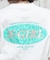 X-girl(エックスガール)半袖Tシャツ バックプリント 豹柄 レオパード LEOPARD OVAL LOGO S S TEE  105251011029/レディース ムラサキスポーツ
