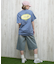 X-girl(エックスガール)半袖Tシャツ バックプリント 豹柄 レオパード LEOPARD OVAL LOGO S S TEE  105251011029/レディース ムラサキスポーツ