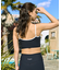 【ムラサキスポーツ限定】Ungrid(アングリッド)水着 単品 フィットネスブラトップ 水陸両用 セットアップ対応 550501/レディース ムラサキスポーツ