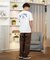 BILLABONG(ビラボン)半袖Tシャツ バックプリント オーバーサイズ ARCH FILL BF011-208 BF011208/ユニセックス メンズ ムラサキスポーツ