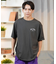 BILLABONG(ビラボン)半袖Tシャツ バックプリント オーバーサイズ ARCH FILL BF011-208 BF011208/ユニセックス メンズ ムラサキスポーツ