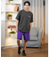 BILLABONG(ビラボン)半袖Tシャツ バックプリント オーバーサイズ ARCH FILL BF011-208 BF011208/ユニセックス メンズ ムラサキスポーツ