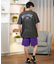 BILLABONG(ビラボン)半袖Tシャツ バックプリント オーバーサイズ ARCH FILL BF011-208 BF011208/ユニセックス メンズ ムラサキスポーツ