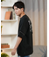 BILLABONG(ビラボン)半袖Tシャツ バックプリント ワイドシルエット ONE TIME LINE BF011-212 BF011212/ユニセックス メンズ ムラサキスポーツ